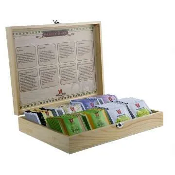 Wissotzky Magic Tea Chest with 80 Assorted Teas