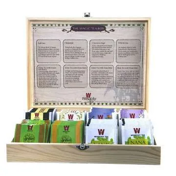 Wissotzky Magic Tea Chest with 80 Assorted Teas