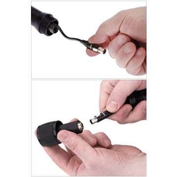 AURAY BP-28CC Carbon Fiber Boompole with Coiled Cable