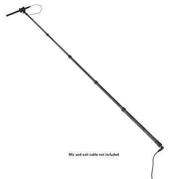 AURAY BP-28CC Carbon Fiber Boompole with Coiled Cable