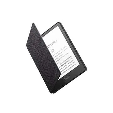 Amazon Kindle Paperwhite Case (11th Generation), Lightweight and Water-Safe, Foldable Protective Cover - Fabric
