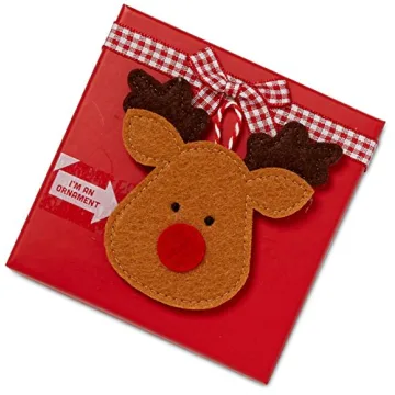Amazon.com Gift Card in a Reindeer Ornament Box