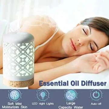 Elegant Ceramic Essential Oil Diffuser for Home Bliss