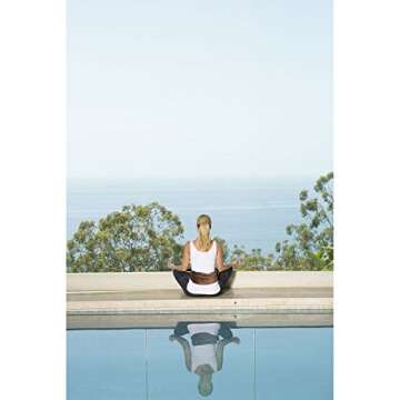 Dreamtime Spa Comforts Back Belt Blue and Brown