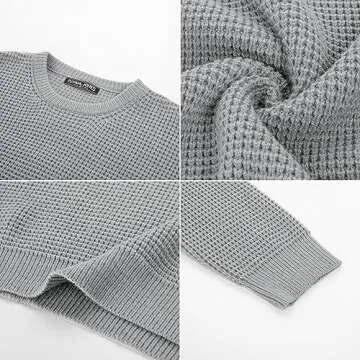 Stylish PJ PAUL JONES Waffle Pullover for Men