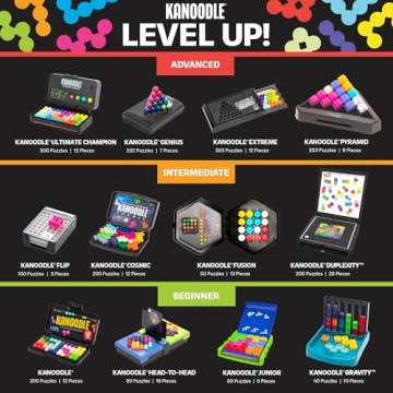 Educational Insights Kanoodle Head-to-Head Puzzle for 2 Players - Brain Teaser Game for Kids, Teens and Adults, Puzzle Games for Kids Ages 7+