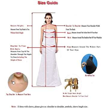 Abaowedding Women's Wedding Dress for Bride Lace Applique Evening Dress V Neck Straps Ball Gowns