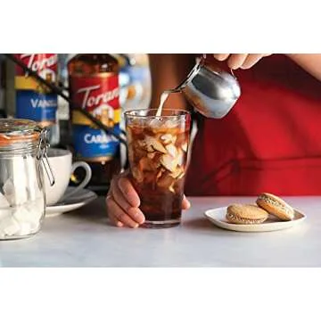 Blue Raspberry Syrup for Coffee 25.4 Ounces Coffee Flavoring Syrups with Fresh Finest Syrup pump