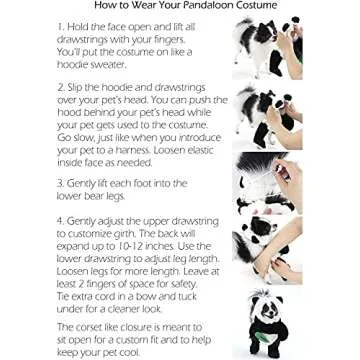 Pandaloon Dog Halloween Costume - As Seen on Shark Tank - Patented - Funny Costume with Arms for Small and Medium Dogs and Cats (Bunny, Size 0(11-12 in Height at TOP of Head, Girth<16in))