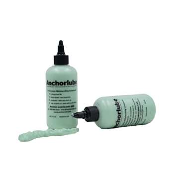 Anchorlube All-Purpose Metalworking Compound 8oz - Water-Based Cutting Fluid for Drilling, Tapping, ...