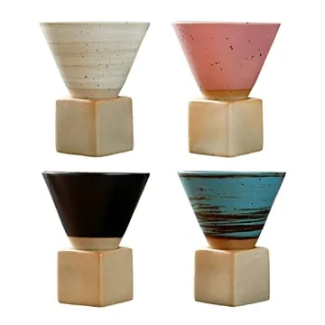 Unique Triangular Cone Coffee Mug Set - DCQRY 2Pcs