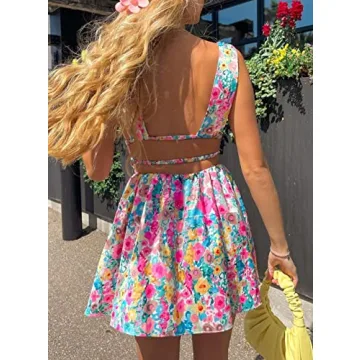 Stunning Floral Print Mini Dress for Every Occasion
