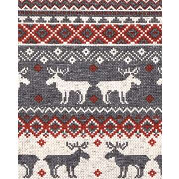 The Children's Place baby girls Family Matching Christmas Holiday Pajamas Sets, Snug Fit 100% Cotton, Adult, Big Kid, Toddler, and Toddler Sleepers, Harvest Fairisle, 18-24 Months US