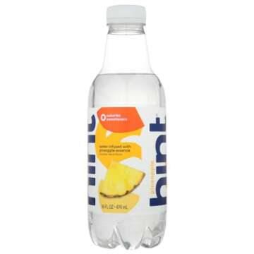 Hint Water Pineapple, Pure Water Infused with Pineapple, Zero Sugar, Zero Calories, Zero Sweeteners,...