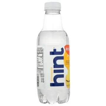 Hint Water Pineapple, Pure Water Infused with Pineapple, Zero Sugar, Zero Calories, Zero Sweeteners, Zero Preservatives, Zero Artificial Flavors, 16 Fl Oz (Pack of 12)