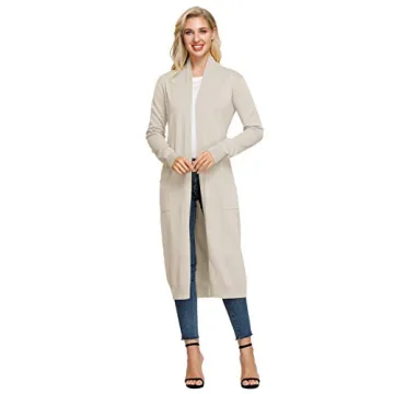 Stylish Lightweight Duster Cardigans for Women with Pockets