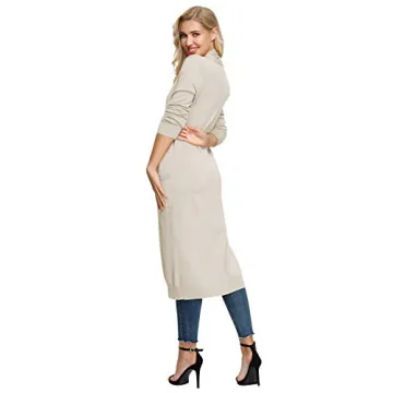 Stylish Lightweight Duster Cardigans for Women with Pockets