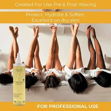 Cirepil - Pre & Post - Depilatory Oil - 250ml / 8.45 fl oz - Protects the Skin Before Waxing & Removes Wax Residue - Pre-Waxing & Post-Waxing