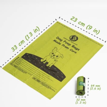Greener Walker Poop Bags - 540 Extra Thick Leak Proof Bags