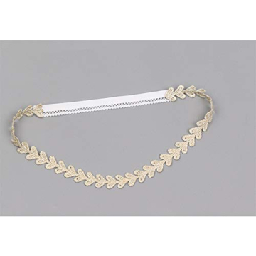 Cute Rabbit Ears Headbands for Girls - Gold Stylish Accessory