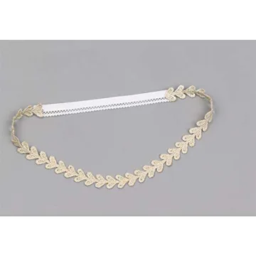 Cute Rabbit Ears Headbands for Girls - Gold Stylish Accessory