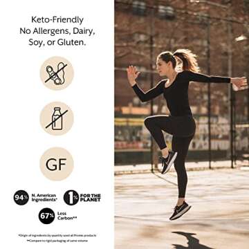 Promix Plant-Based Vegan Protein Powder, Vanilla - 2.5lb Bulk - Pea Protein & Vitamin B-12 - ­Post Workout Fitness & Nutrition Shakes, Smoothies, Baking & Cooking Recipes - Gluten-Free