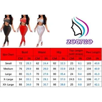 Zoctuo Women's Sexy 2 Piece Outfits Hot Drilling Spaghetti Straps Sheer Mesh See Through Jumpsuits Party Clubwear(5677,Black,L)