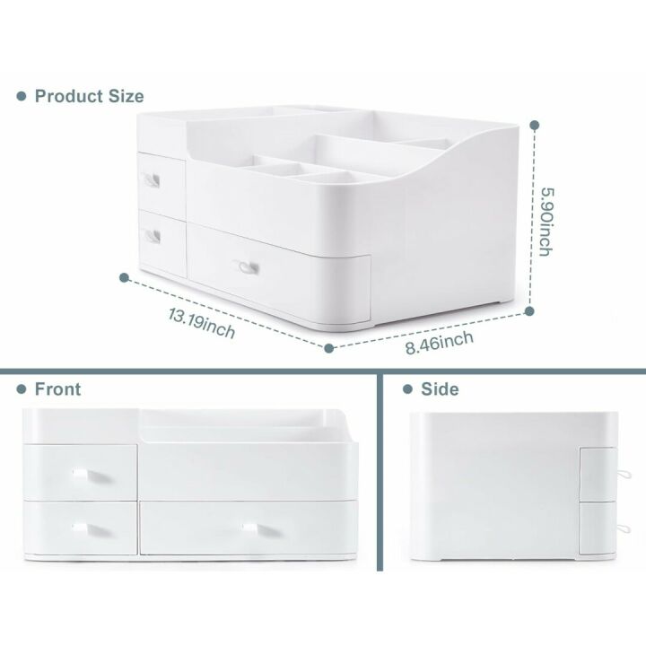 ONXE Makeup Organizer with Drawers - Large Capacity