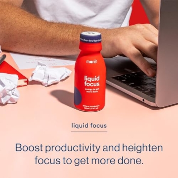 More Labs Liquid Focus Nootropic Drink for Energy & Focus