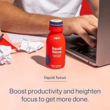 More Labs Liquid Focus Nootropic Drink for Energy & Focus