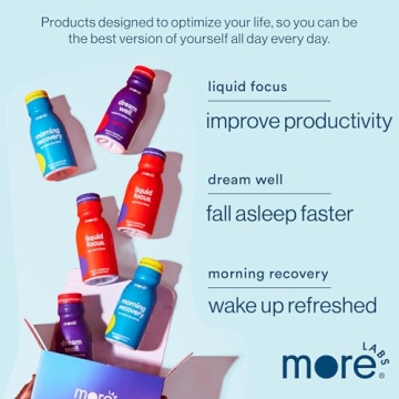 More Labs Liquid Focus Nootropic Drink for Energy & Focus