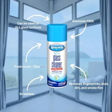 Foaming Glass Cleaner with Streakless Shine for All