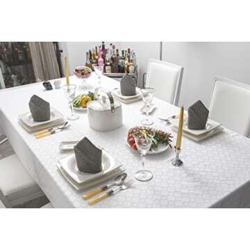 Smyrna Turkish Cotton Original Cloth Napkins Set of 6, 18 x 18 Inches, Decorative Boho Table Napkins for Dining Table Versatile Farmhouse Cloth Napkin for Dinner, Wedding and Parties, Army Green