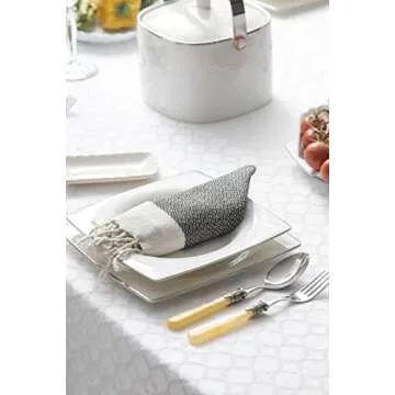 Smyrna Turkish Cotton Napkins Set of 6 - Luxurious Design