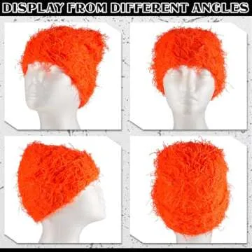 Chuarry Distressed Knitted Beanie - Stylish & Warm Winter Hat