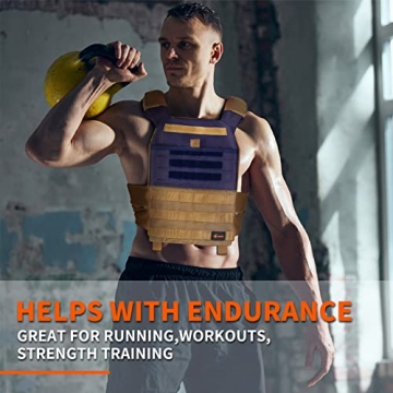 Adjustable HUNTIT Weighted Vest for Strength Training