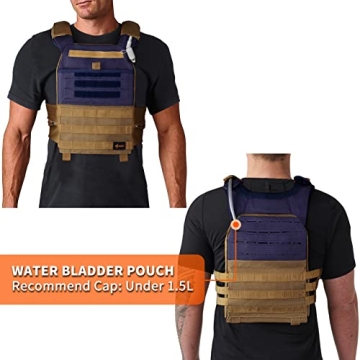 Adjustable HUNTIT Weighted Vest for Strength Training