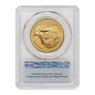 2023 1oz American Gold Eagle MS-70 First Strike Coin - PCGS Graded - $50 Value