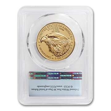 2023 American Gold Eagle MS70 First Strike by Mint State Gold