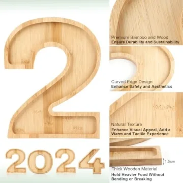 2025 Wooden Charcuterie Letters 5-Piece Set