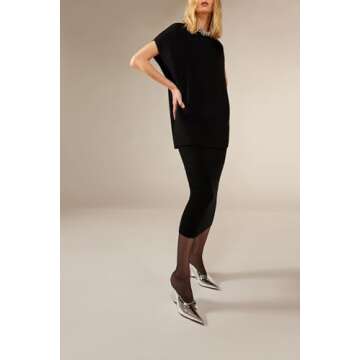 Vertundy Women's Metallic High Heeled Mules Wedge Heels Pointed Toe Backless Slide Pumps Slip On Dress Patent Leather Mule Ladies Silver