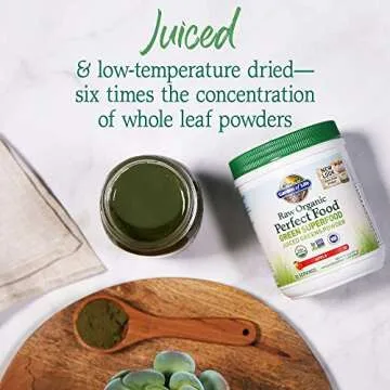 Garden of Life Organic Green Superfood Powder - 30 Servings