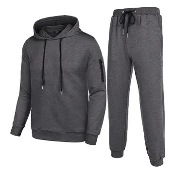 COOFANDY Men's Stylish Tracksuit for Gym and Casual Wear