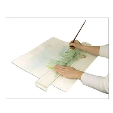 Creative Mark Artist Leaning Bridge - 18 Inches Clear Acrylic Wrist Rest - Steady Hand Drawing Tools...