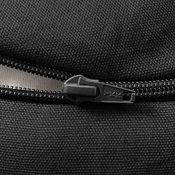 Node Fitness Zafu Meditation Cushion with Buckwheat - Black