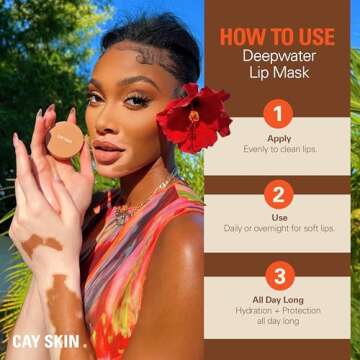 Vegan Deepwater Hydrating Lip Mask for Soft Lips