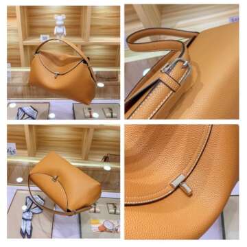 Jefuzh Luxury Leather Handbag for Casual and Professional Use