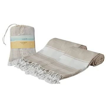 Oversized Lightweight Beach Towels - LANE LINEN 2 Pack