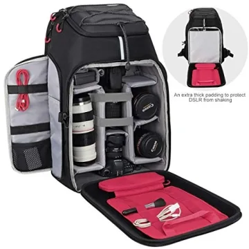 Endurax Camera Backpack Large DSLR Drone with Laptop Holder