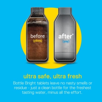 Bottle Bright Cleaning Tablets for Instant Clean | 36 Count